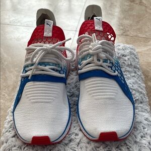 Puma Men's Red, Blue, and White Athletic Shoes